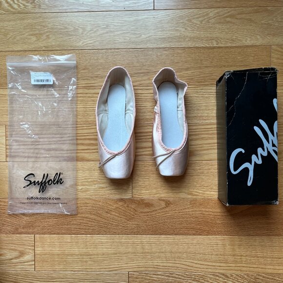 BRAND NEW - Suffolk Solo Prequel Pointe Shoes - Standard 4 XXXN - Pink - Picture 11 of 11